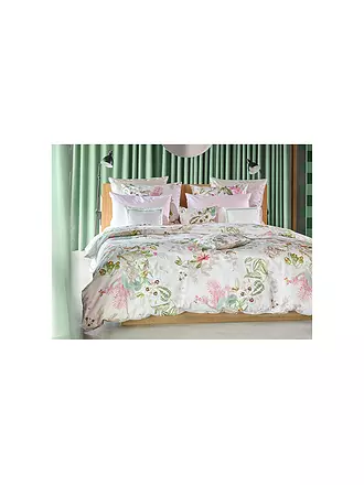CHRISTIAN FISCHBACHER | Housse de couette en satin BOTANIC 140x200cm Blanc | weiss